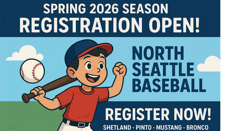 2026 Spring Baseball Registration NOW OPEN!